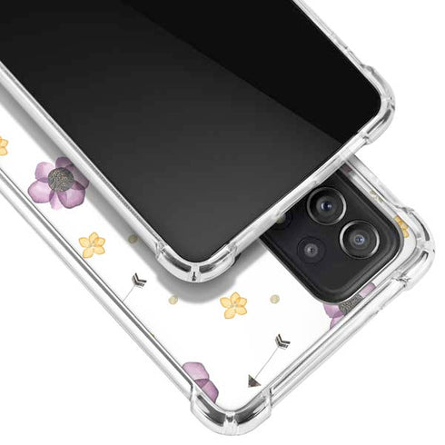 Flowers and Arrows Galaxy A52 5G Clear Case