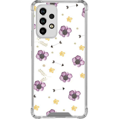 Flowers and Arrows Galaxy A53 5G Clear Case