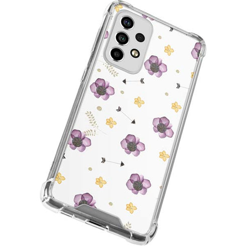 Flowers and Arrows Galaxy A53 5G Clear Case