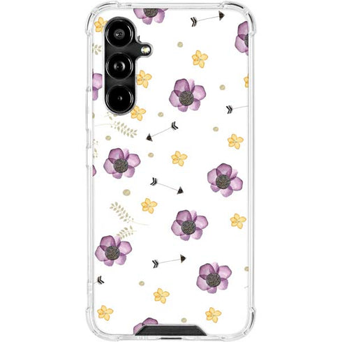 Flowers and Arrows Galaxy A54 5G Clear Case