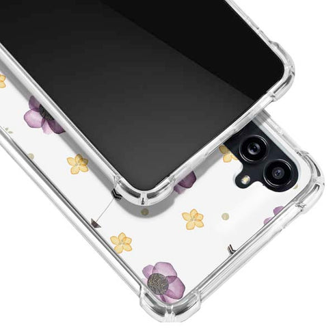 Flowers and Arrows Galaxy A54 5G Clear Case