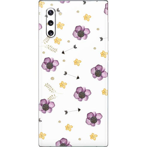 Flowers and Arrows Galaxy Note 10 Skin