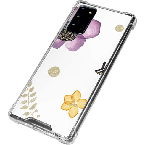 Flowers and Arrows Galaxy Note20 5G Clear Case