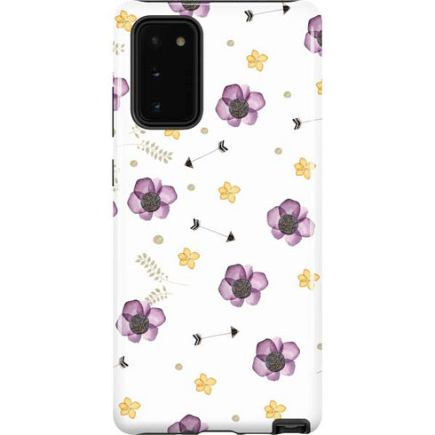 Flowers and Arrows Galaxy Note20 5G Pro Case