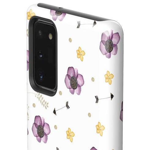 Flowers and Arrows Galaxy Note20 5G Pro Case