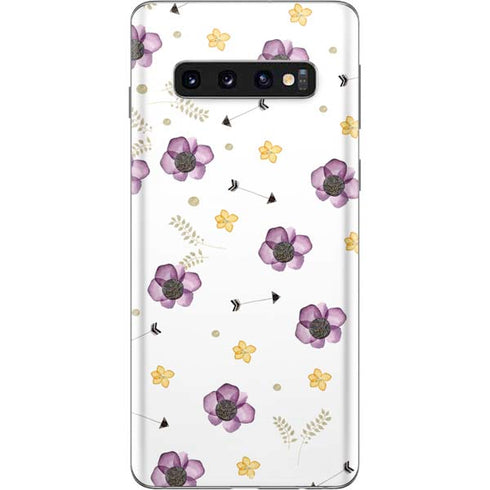 Flowers and Arrows Galaxy S10 Skin
