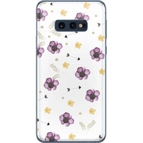 Flowers and Arrows Galaxy S10e Skin