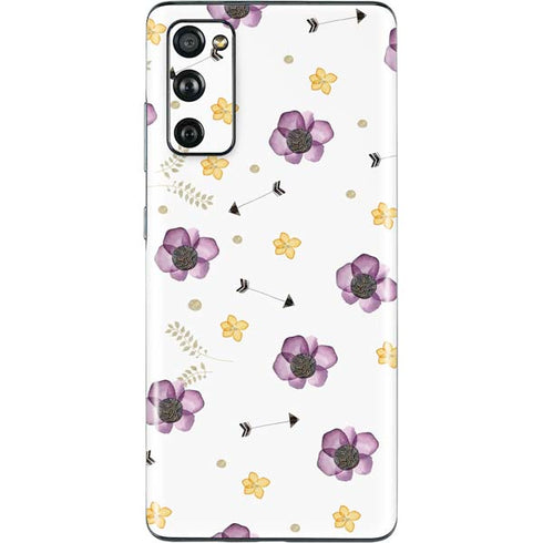 Flowers and Arrows Galaxy S20 Fan Edition Skin