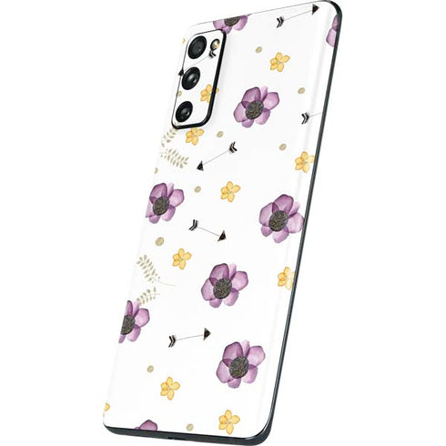 Flowers and Arrows Galaxy S20 Fan Edition Skin