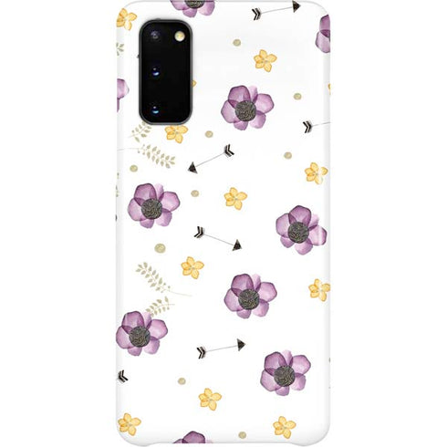 Flowers and Arrows Galaxy S20 Lite Case
