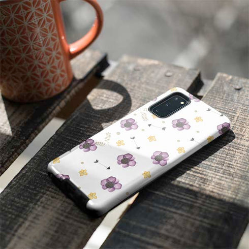 Flowers and Arrows Galaxy S20 Pro Case