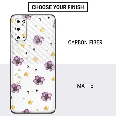 Flowers and Arrows Galaxy S20 Skin