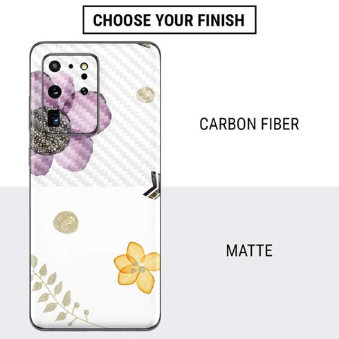 Flowers and Arrows Galaxy S20 Ultra 5G Skin