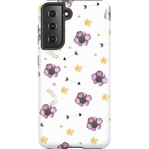 Flowers and Arrows Galaxy S21 5G Pro Case