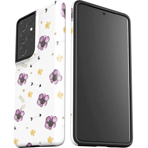 Flowers and Arrows Galaxy S21 Ultra 5G Pro Case