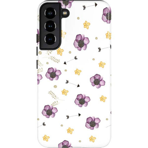 Flowers and Arrows Galaxy S22 Plus Pro Case