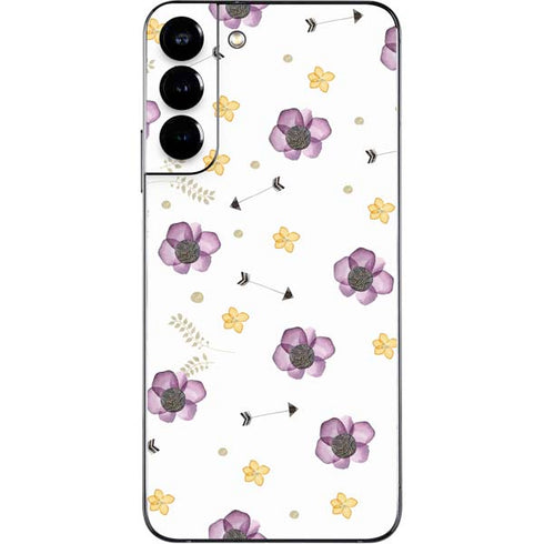 Flowers and Arrows Galaxy S22 Plus Skin
