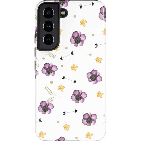 Flowers and Arrows Galaxy S22 Pro Case