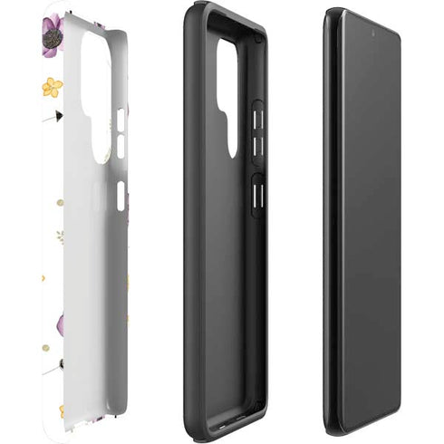 Flowers and Arrows Galaxy S22 Ultra Pro Case