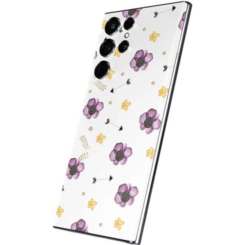 Flowers and Arrows Galaxy S22 Ultra Skin