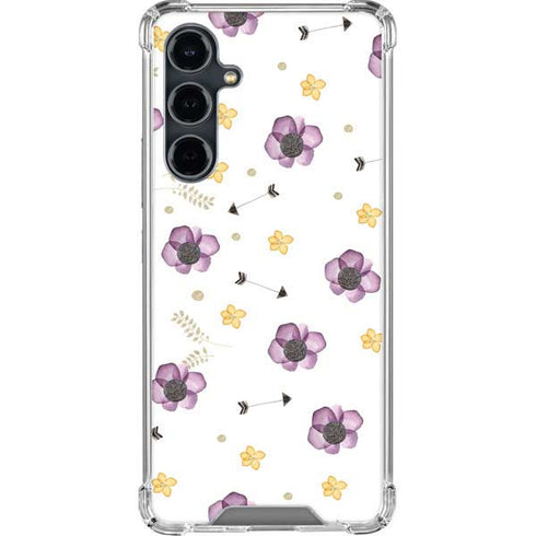 Flowers and Arrows Galaxy S23 FE Clear Case