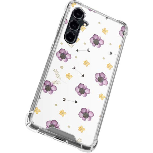 Flowers and Arrows Galaxy S23 FE Clear Case