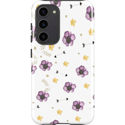 Flowers and Arrows Galaxy S23 Plus Pro Case