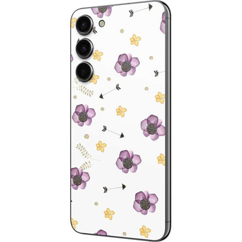 Flowers and Arrows Galaxy S23 Plus Skin