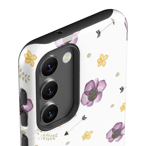 Flowers and Arrows Galaxy S23 Pro Case