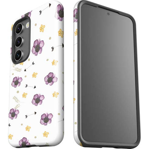 Flowers and Arrows Galaxy S23 Pro Case