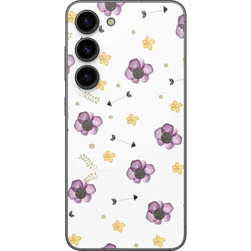 Flowers and Arrows Galaxy S23 Skin