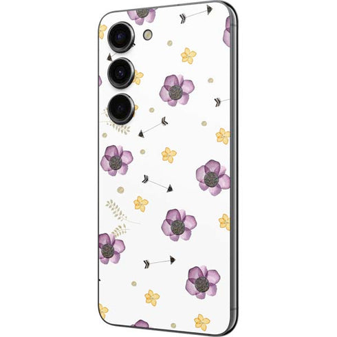Flowers and Arrows Galaxy S23 Skin