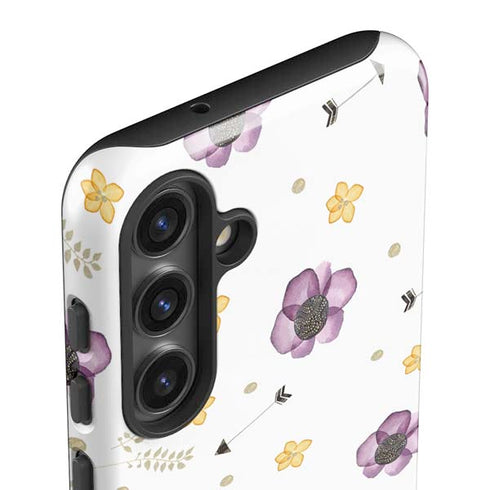 Flowers and Arrows Galaxy S24 Impact Case