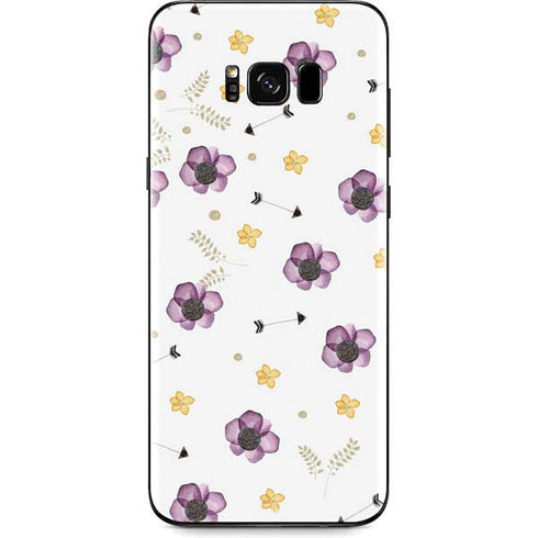 Flowers and Arrows Galaxy S8 Plus Skin