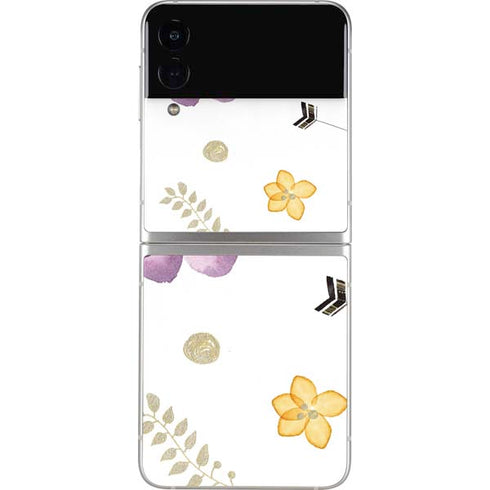 Flowers and Arrows Galaxy Z Flip3 5G Skin
