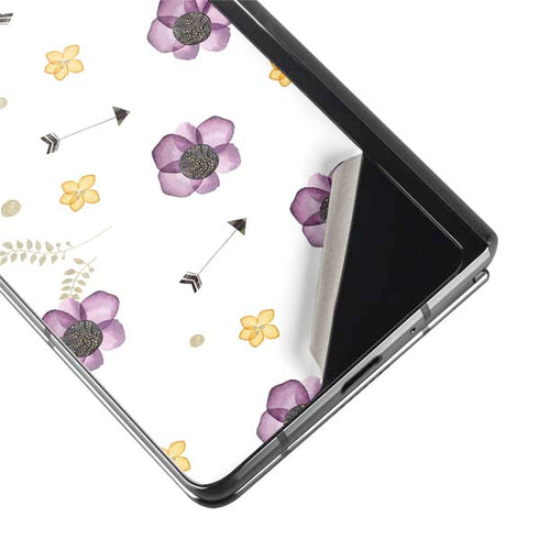 Flowers and Arrows Galaxy Z Fold2 5G Skin