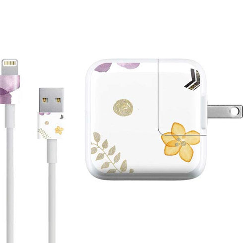 Flowers and Arrows iPad Charger (10W USB) Skin