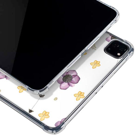 Flowers and Arrows iPad Pro 12.9in (2020) Clear Case