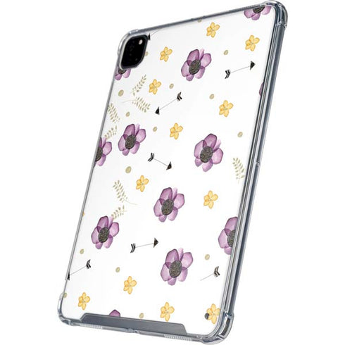 Flowers and Arrows iPad Pro 12.9in (2020) Clear Case