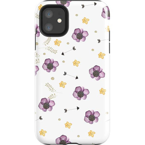Flowers and Arrows iPhone 11 Impact Case