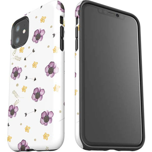 Flowers and Arrows iPhone 11 Impact Case