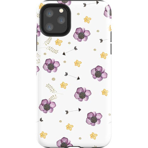 Flowers and Arrows iPhone 11 Pro Max Impact Case