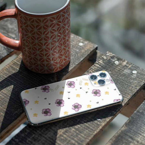 Flowers and Arrows iPhone 11 Pro Skin