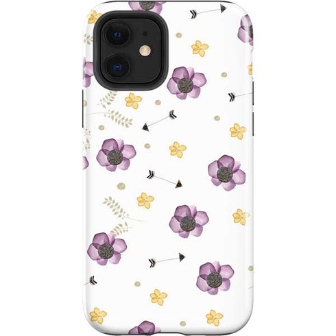 Flowers and Arrows iPhone 12 Impact Case