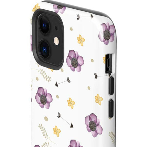 Flowers and Arrows iPhone 12 Impact Case