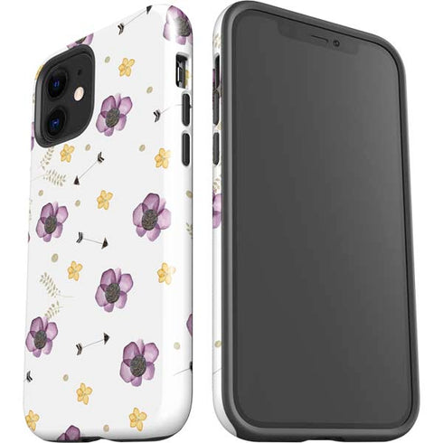 Flowers and Arrows iPhone 12 Mini Impact Case