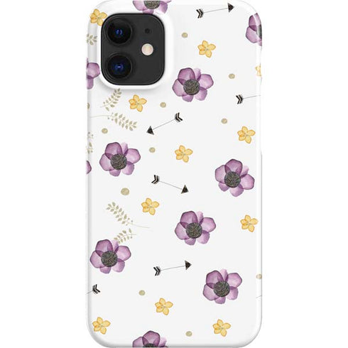 Flowers and Arrows iPhone 12 Mini Lite Case