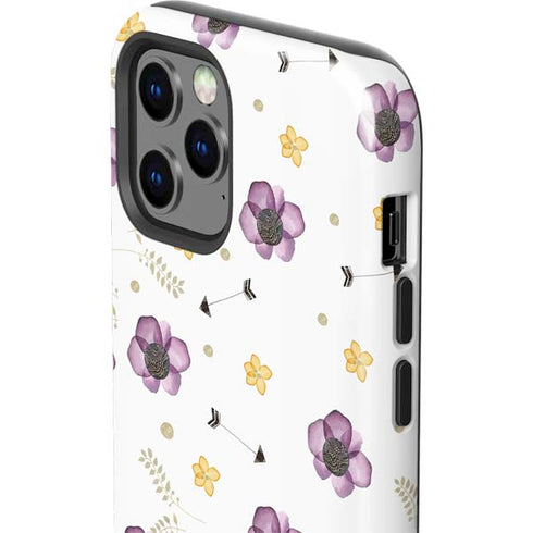 Flowers and Arrows iPhone 12 Pro Max Impact Case