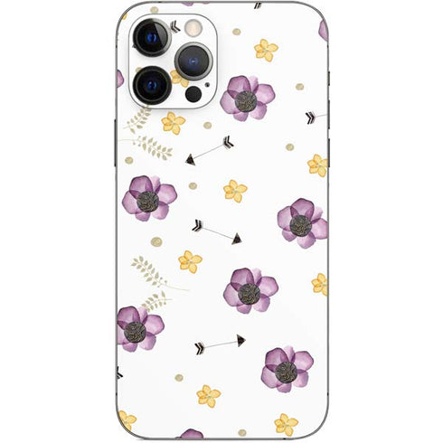 Flowers and Arrows iPhone 12 Pro Skin