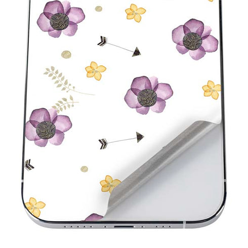 Flowers and Arrows iPhone 12 Pro Skin